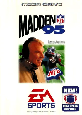 Madden NFL 95 (USA, Europe) box cover front